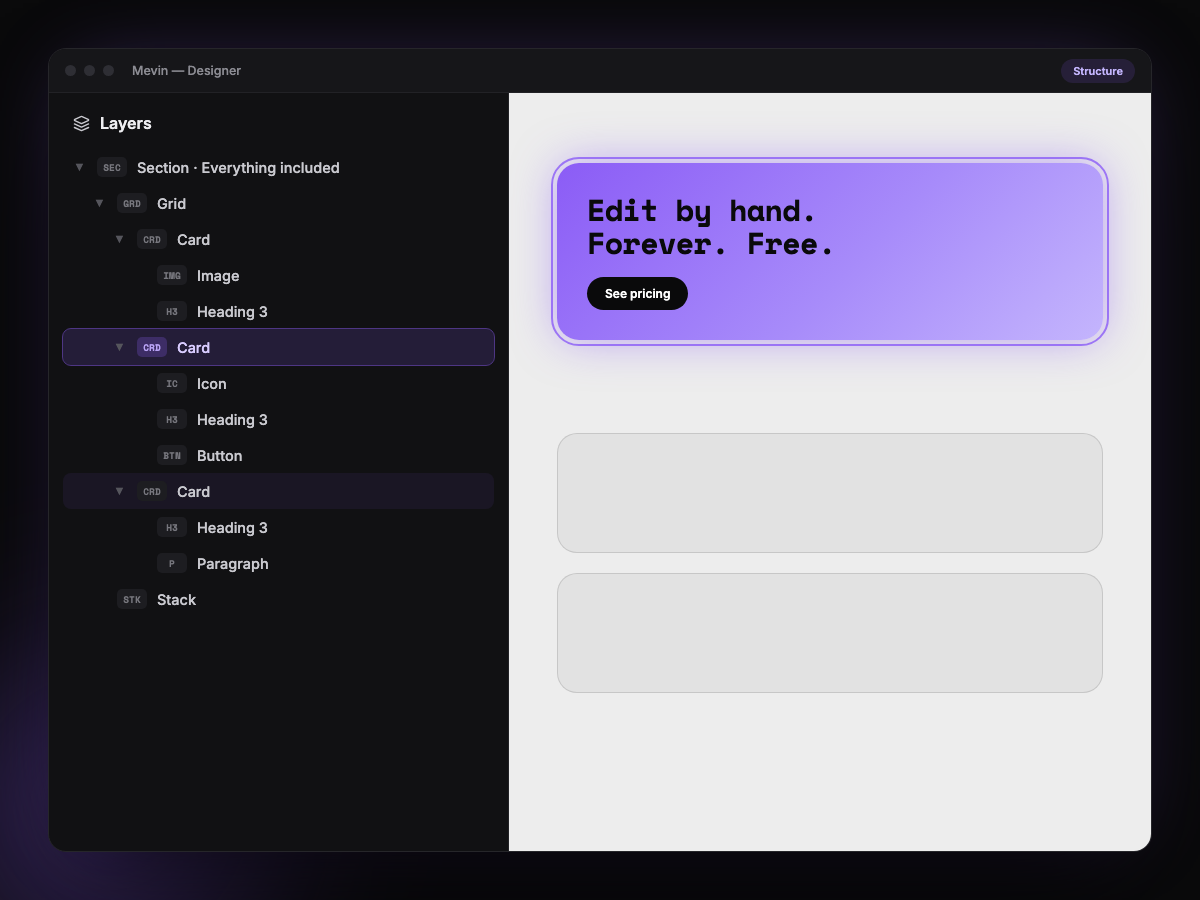 An AI editor that never breaks your website.